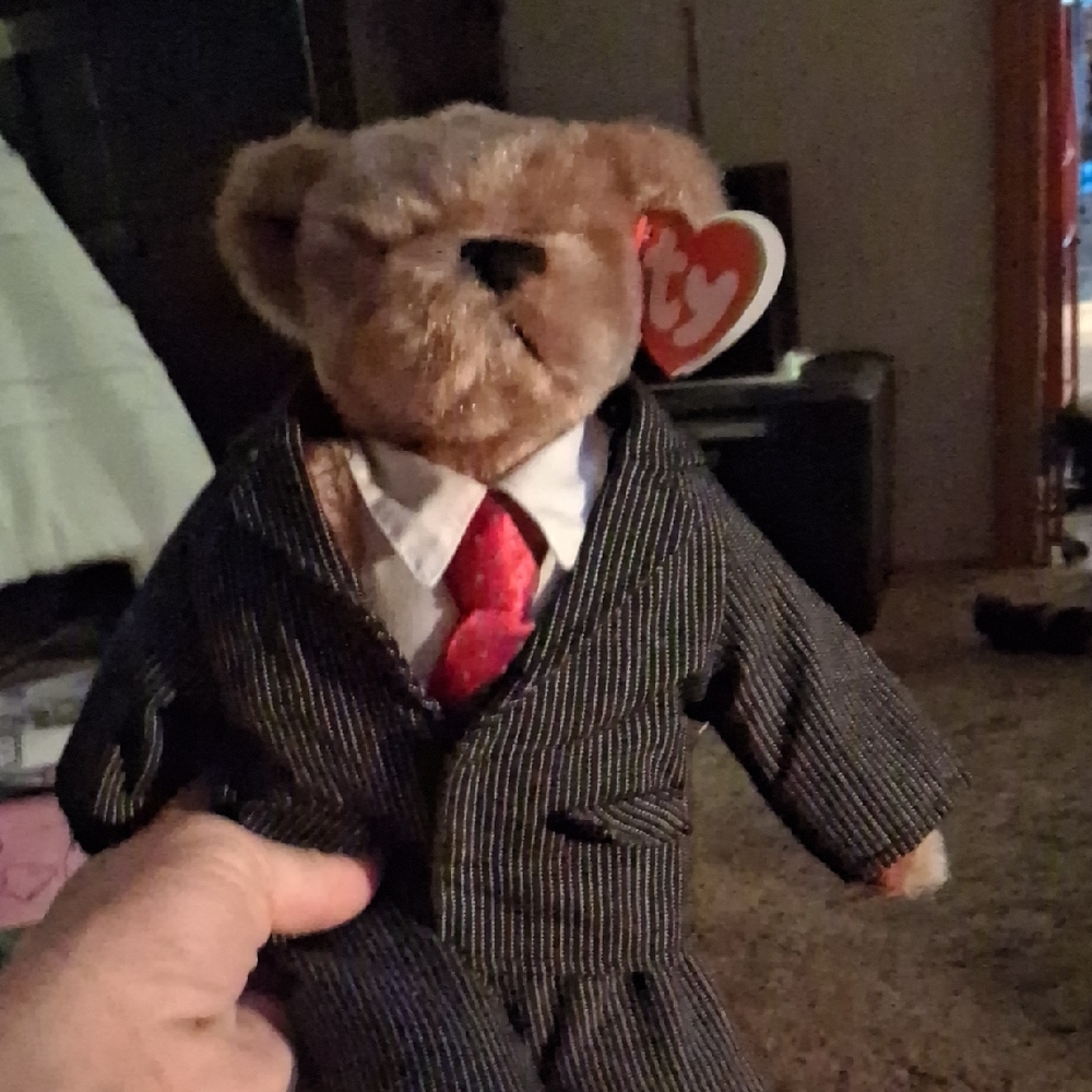 Ty Black Stuffed Animal